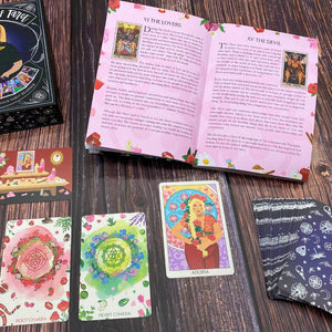 The Muses of Tarot Collectible Box Set: Deluxe Full-Color Guidebook and 46 Beautiful Companion Cards